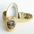 The Hummingbird Spirit Moccasin Fleece Lined: A Symbol of Joy and Healing | Women's